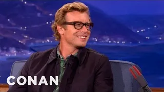 Simon Baker Pt. 1 10/25/12 | CONAN on TBS