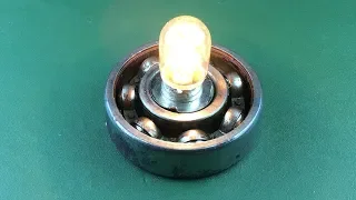 Electric free energy light bulb with magnets new technology idea 2018