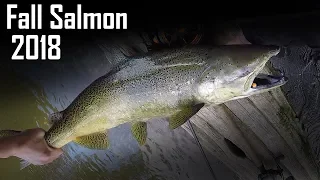Float Fishing King Salmon in Michigan - Centerpin BOBBER DOWNS!