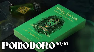 SLYTHERIN Ambience | POMODORO 50/10 STUDY Session | Harry Potter Ambience Sounds & ASMR