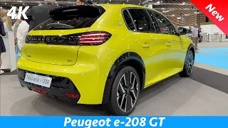 Peugeot e-208 GT 2024 - FULL Review in 4K (Better than Abarth 500e?)