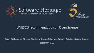 UNESCO recommendation on Open Science: P. Oti-Boateng (UNESCO)