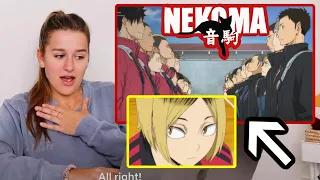 NEKOMA VS KARASUNO | VOLLEYBALL PLAYER REACTS TO HAIKYUU S1 E12 + E13