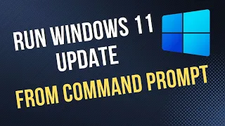 How To Run Windows 11 Update From Command Prompt