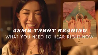 ASMR Tarot Reading | What you need to hear! (Pick a Card, Soft Spoken, Personal Attention)