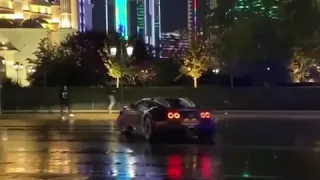 Эрик Давидыч на Bugatti Veyron в Грозном)