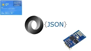 Разбираем JSON на ESP8266: Получаем точное время и текущую погоду из Интернет