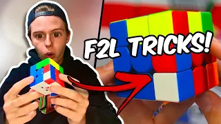 You NEED To Know These 10 ADVANCED F2L Tricks!