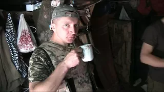 Військові з дороги пригостили нас смачною кавою, 05/06/2017, "Вільна Доля".
