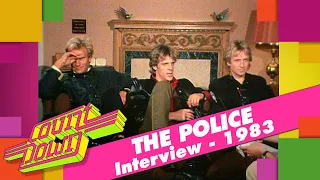 The Police "Our music just happens, out of the blue"  - Interview  (Countdown, 1983)