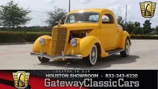 1935 Ford 3 Window Coupe Gateway Classic Cars #1268 Houston Showroom