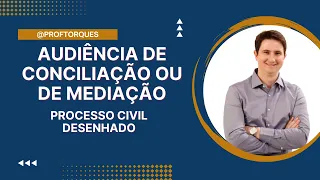 Audiência de Conciliação ou de Mediação | Processo Civil Desenhado