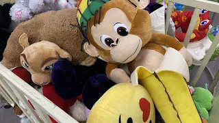 Thrift with me for Plush and Stuffed Animals to Resell on eBay