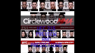 UFC 215 Preview and Predictions