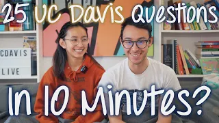 The UC Davis Questions (and Answers) You Were Looking For