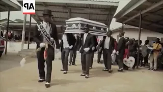 Coffin dance but reversed and slowed down lol