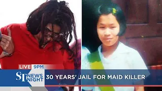 Woman gets longest jail term meted out in a maid abuse case | ST NEWS NIGHT