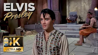 Elvis Presley  AI 4K Enhanced - Hey Little Girl 1965
