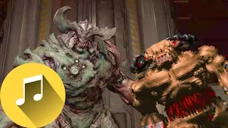 DOOM Cyberdemon Boss Gameplay w/ "Nobody Told Me About Id"