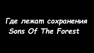 Где лежат сохранения Sons Of The Forest