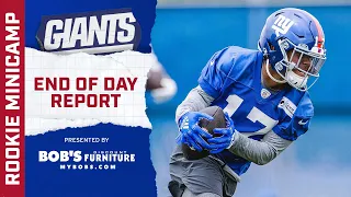 Rookie Minicamp Day 1 Recap | New York Giants