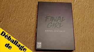 Déballage de Final Girl: Bonus Features