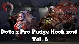 Dota 2 Pro Pudge Hook 2016 Vol. 6