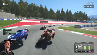 MotoGP 20 Gameplay KTM Pol Espargaro Red Bull Ring (AustrianGP) [1080p60FPS]