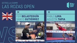 🇬🇧 Final Hightligths Bela/Sanyo Vs Lima/Tapia Estrella Damm Las Rozas Open