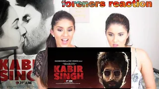 Foreners reaction to "Kabir Singh"movie trailer | foreners reaction| stay with me