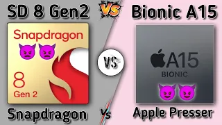 Snapdragon 8 Gen 2 vs Bionic A15 | TECH TO BD