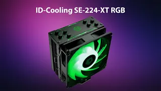 ID-Cooling SE-224-XT RGB (LGA1700)  РАСПАКОВА  ТЕСТЫ