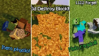 Top Physic mod for Minecraft 1.12.2 forge | pojav launcher