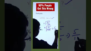 Algebra with Percents in Telugu |  Math Trick Question Square Root Fraction Problem #math #algebra