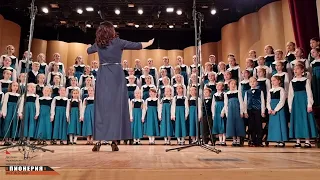 Отчетный концерт ДМХШ «Пионерия» им. Г.А.Струве ,средний хор «КАРАВЕЛЛА»