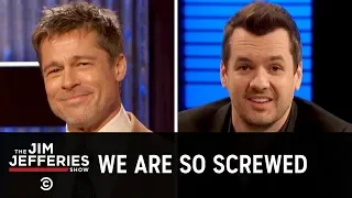 Brad Pitt Is the Jim Jefferies Show Weatherman - The Jim Jefferies Show