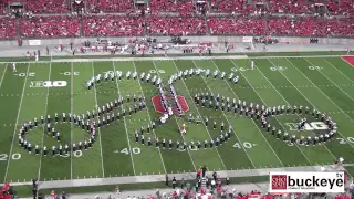 Ohio State Marching Band "Country And Western" Themed Halftime Show vs Wisconsin: 9-28-13