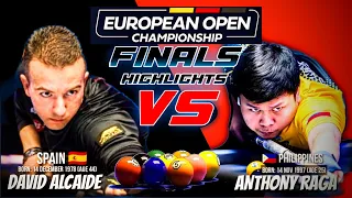 Intense Showdown: Anton Raga vs David Alcaide - European Open Championship Finals Highlights