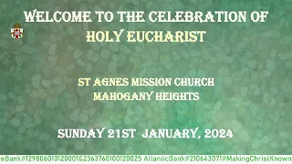 Holy Eucharist, Third Sunday After the Epiphany, Sunday 21st January 2024