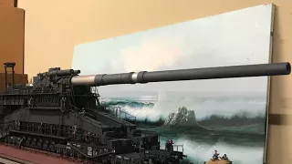 1/35 Dora - WW2 Railroad Gun Model