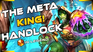 The Meta King! Handlock / Quest Warlock In Legend - Fractured in Alterac Valley - Hearthstone 2021