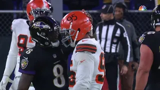 Myles Garrett Even Amazed at Lamar