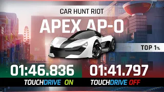 Asphalt 9 Car Hunt Riot - APEX AP-0 - Touchdrive & Manual Laps - WELCOME TO OSAKA