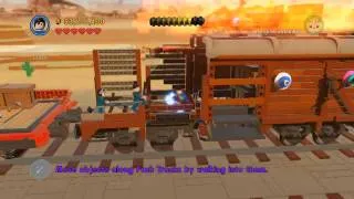 Escape from Flatbush 100% collectibles guide (Pants & Gold pages) - The LEGO Movie Videogame