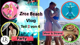 Vlog Teil 2/4 🏝Zrce Beach; Bänderriss, Fahrrad Platten, Schnorcheln, Badmomzjay, Isi Glück