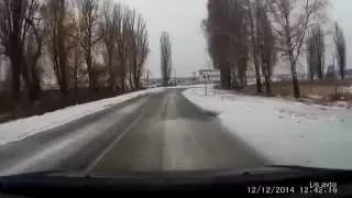 Аварии , ДТП, зима 2014, Car crash compilation 27