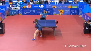 Camille Lutz vs María Xiao - Mediterranean Games- Women single's match for the 3rd place