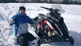 Гоночный болид для снега. Обзор снегохода POLARIS SWITCHBACK XCR 800