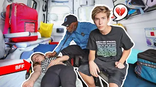 Something TERRIBLE Happened To My BEST FRIEND **CHALLENGE GONE WRONG** 🚑🤕 | Sawyer Sharbino