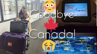 Goodbye, Canada! Hello Philippines! 🇨🇦🇵🇭